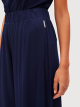 Cropped Jersey-Hose Tinted Navy | Armedangels