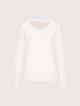 Longsleeve White Woman Cotton | Lanius