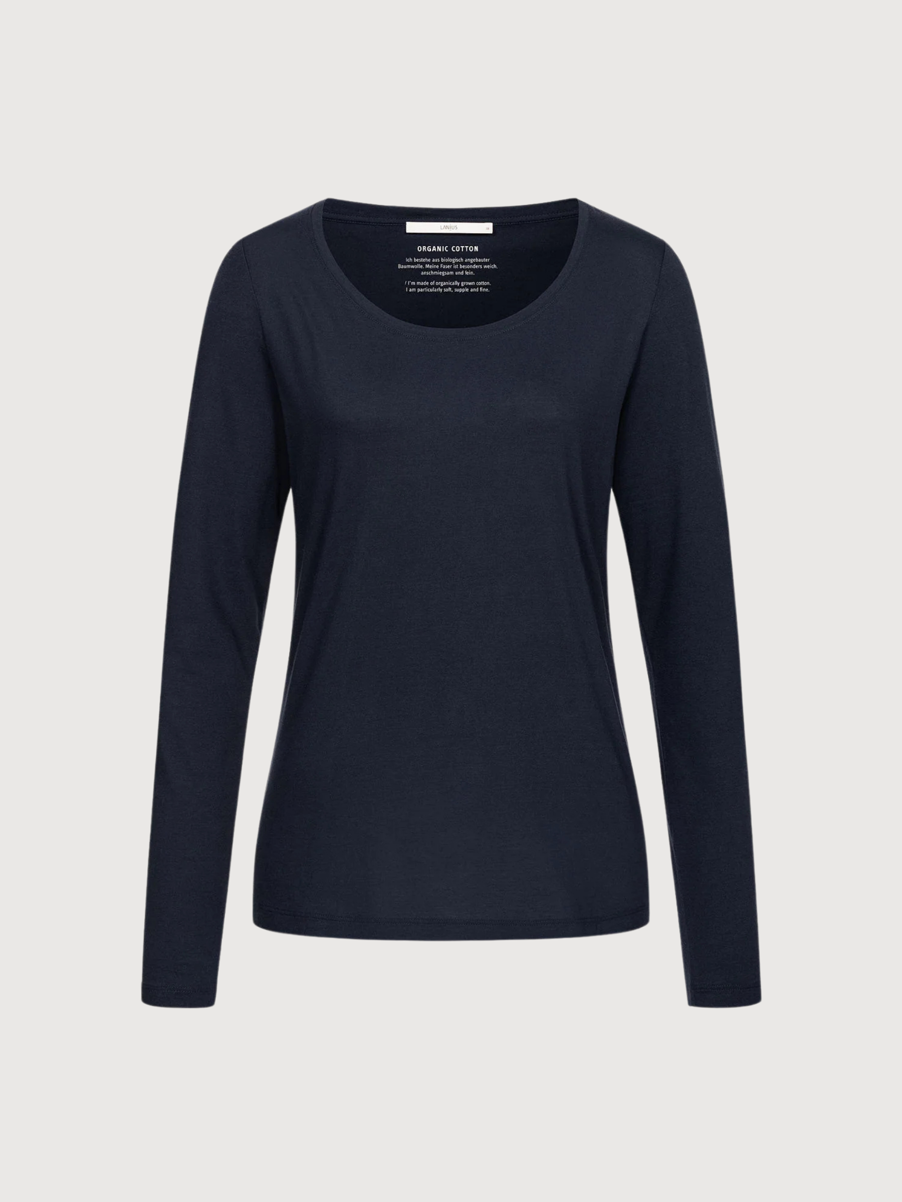 Langärmliges Shirt in Marineblau | LANIUS