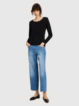 Langarmshirt black | LANIUS