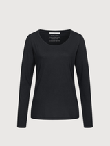 Schwarzes Langarmshirt | LANIUS