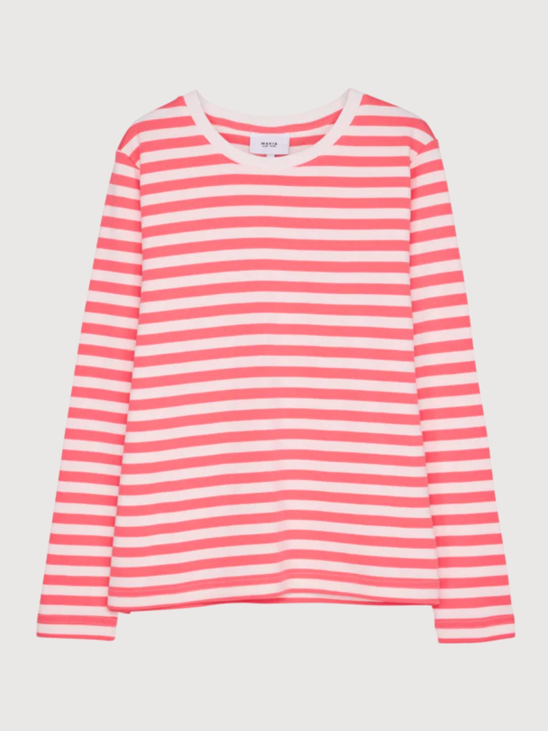 Verkstad Long Sleeve Coral-Off White | Makia
