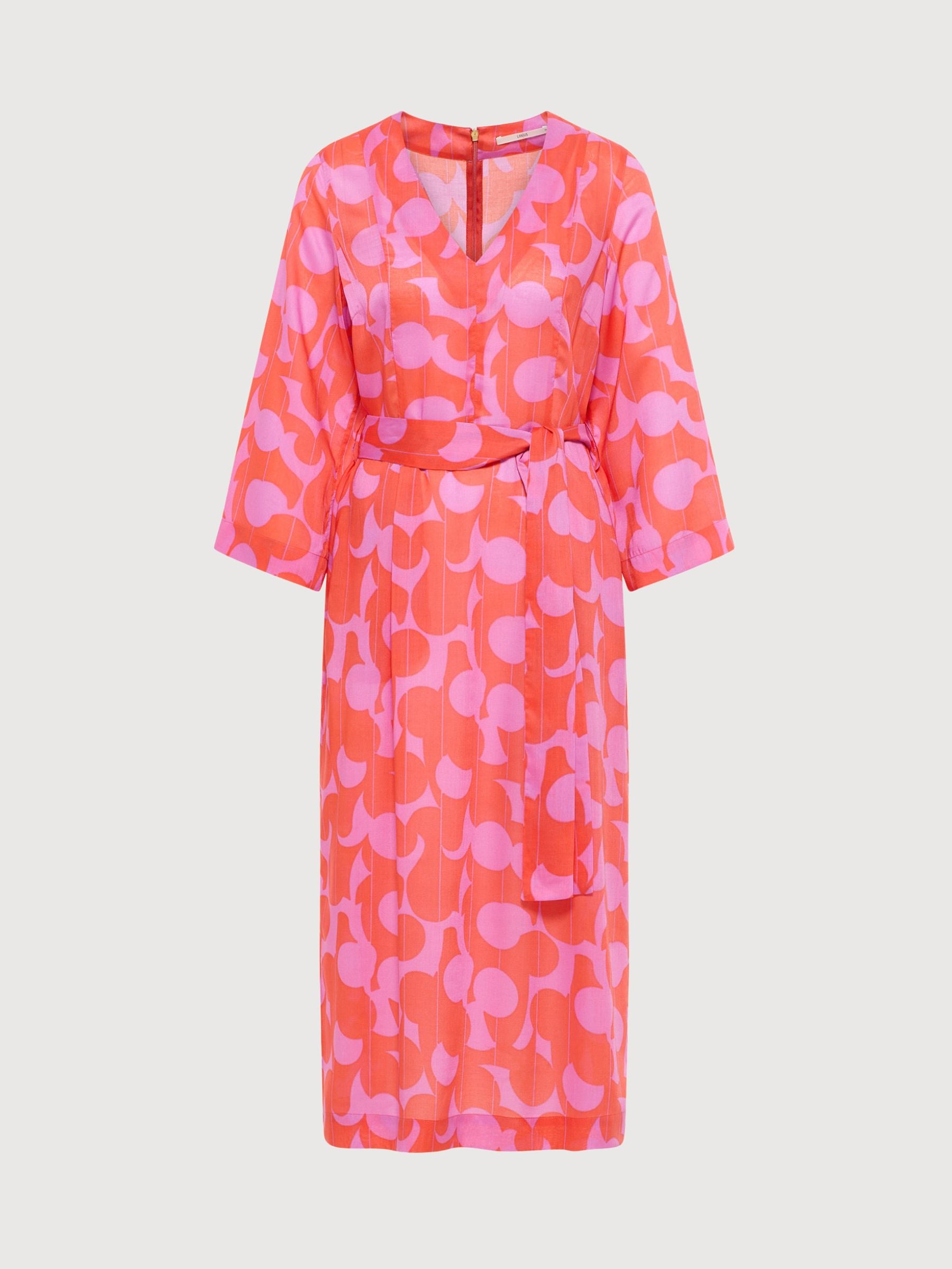 Midi Dress with Print in TENCEL™ | Lanius