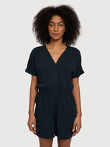 Jumpsuit Viscose Woman Black | Mazine