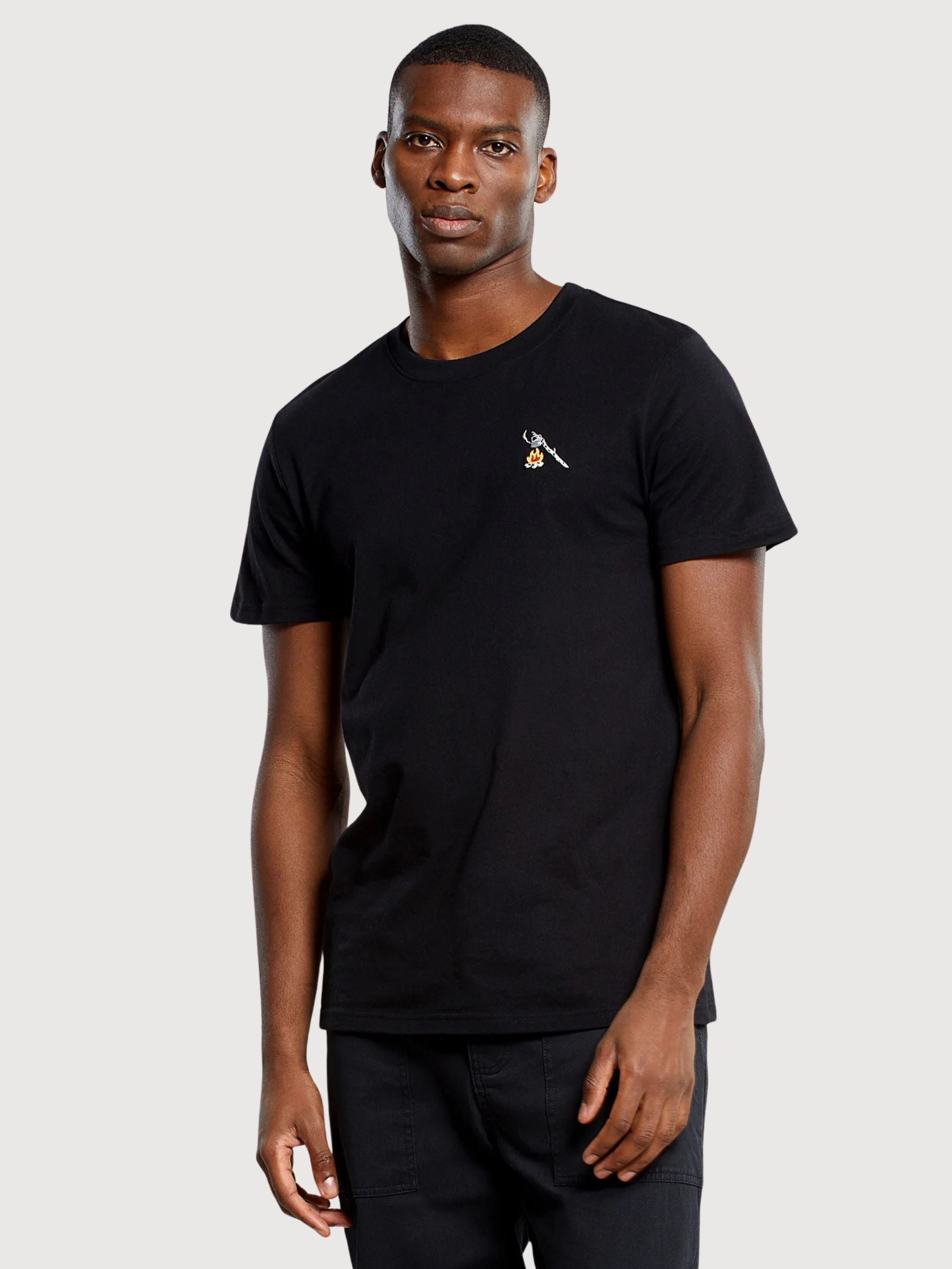 T-Shirt Stockholm Hot Coffee Black | DEDICATED