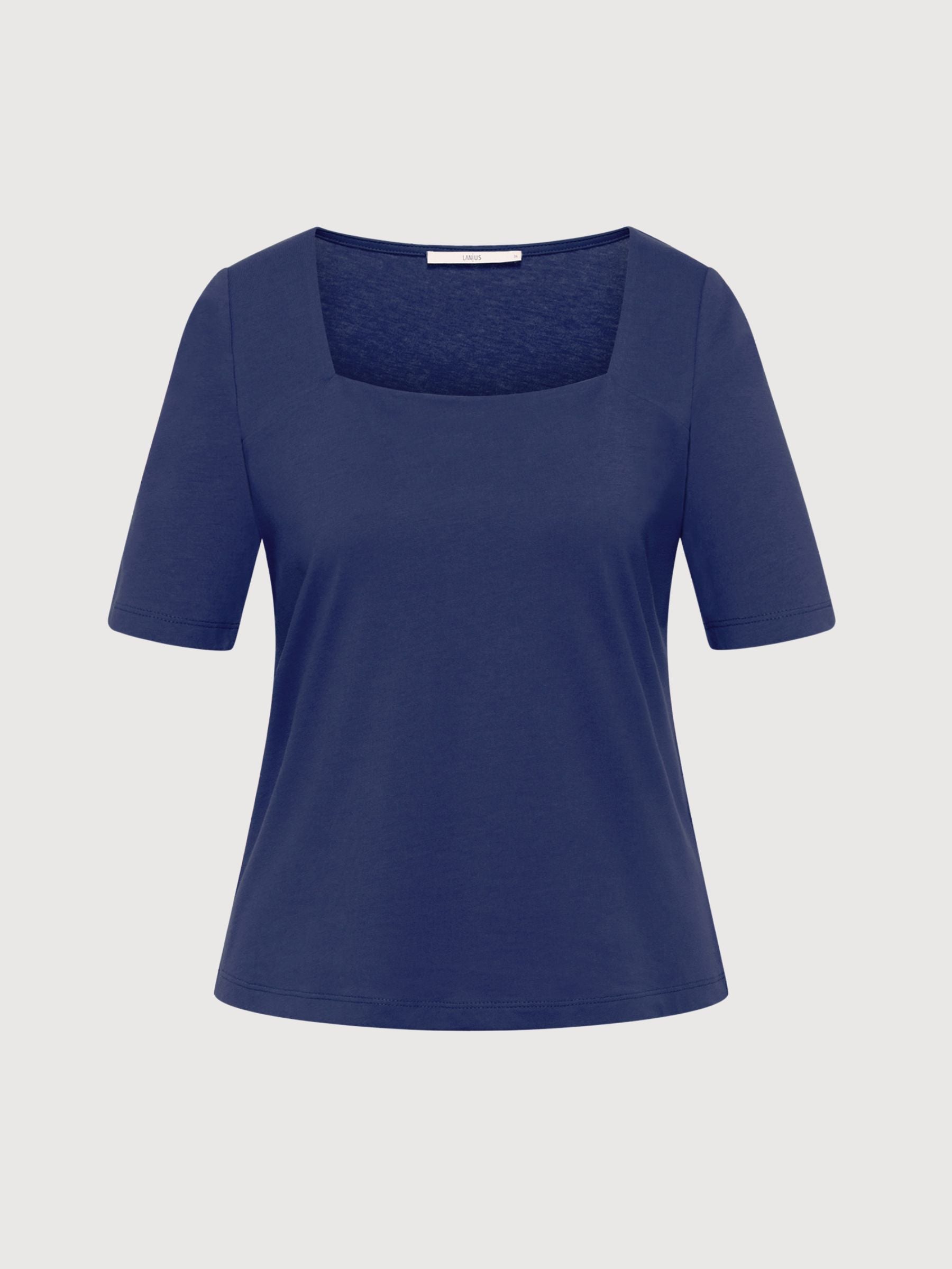 Half-Sleeved Shirt Gots Night Blue | Lanius
