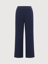 Pantalone Blu Notte in TENCEL™ Lyocell | Lanius