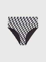 Slip bikini Slite Pepita Cats neri | Dedicated