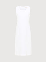 Dress White Linen | Lanius