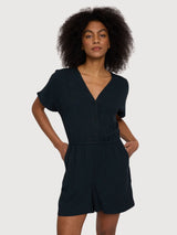 Jumpsuit Viscose Woman Black | Mazine