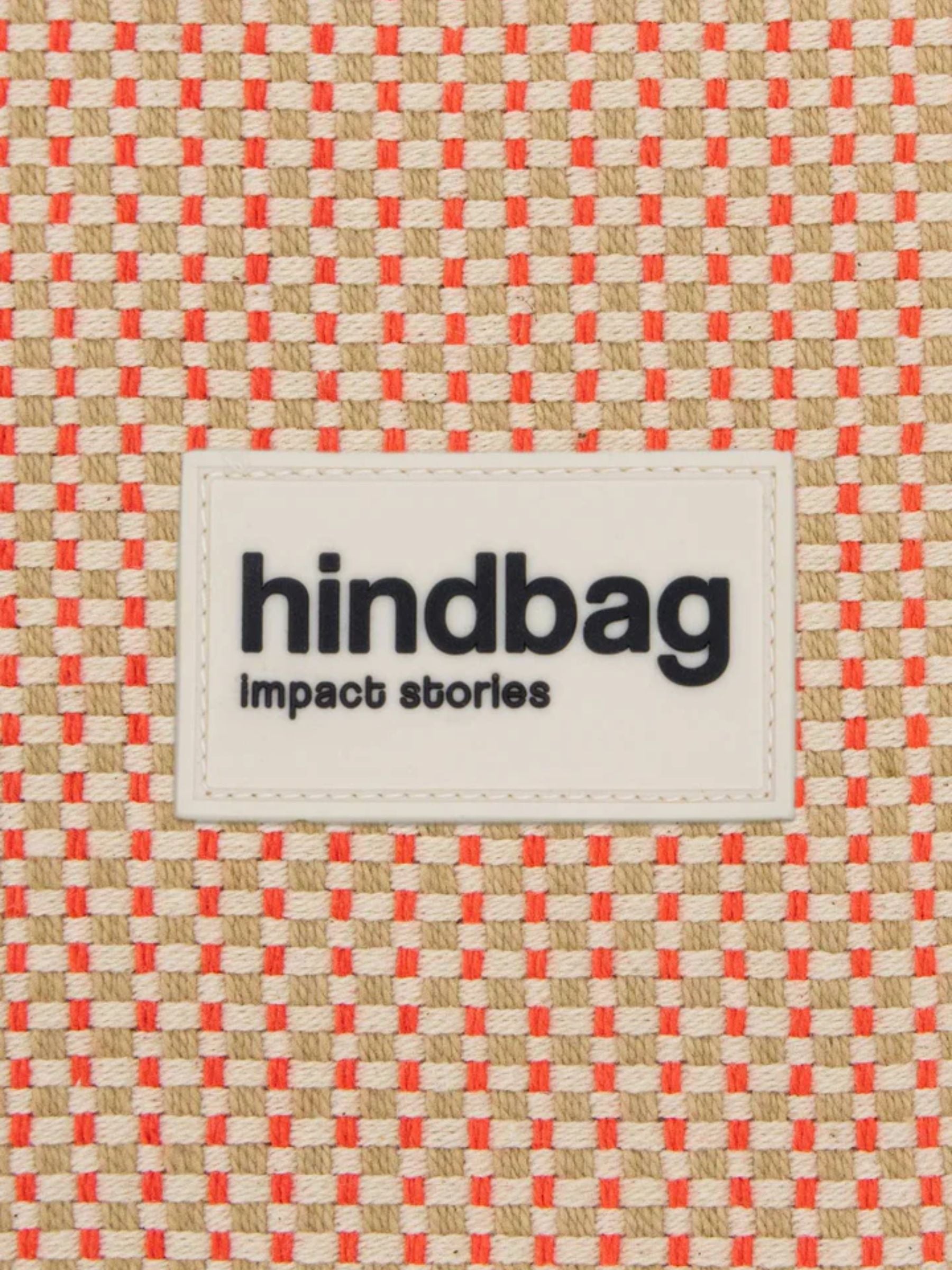 Lili Portemonnaie Flechtoptik Koralle | HINDBAG