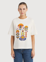 T-Shirt Vadstena Autumn Harvest White | DEDICATED