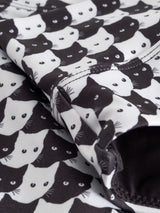 Slip bikini Slite Pepita Cats neri | Dedicated