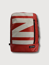 Backpack F306 Hazzard Red "INI" In Used Truck Tarps | Freitag