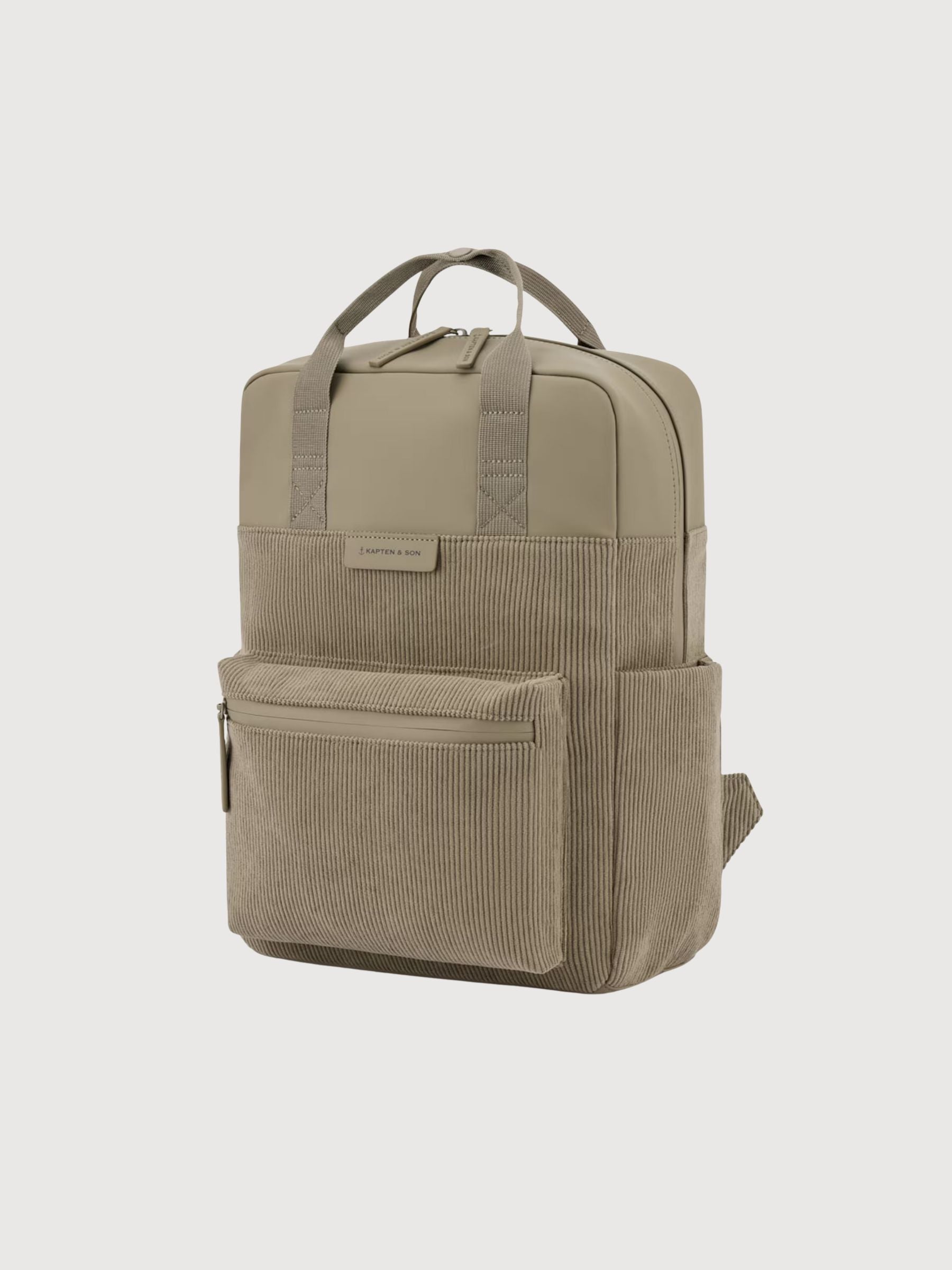Bergen Pro Cord Rucksack Grün | Kapten & Son