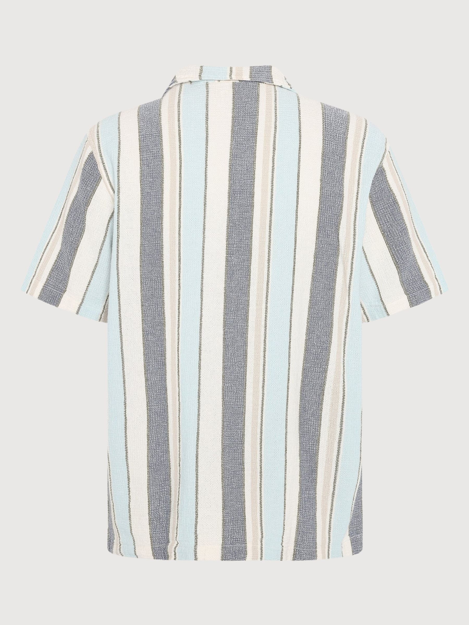 Camicia a righe in cotone biologico | Knowledge Cotton Apparel