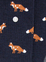 Merino Wool Socks Foxy Navy Blue | Alfredo Gonzales