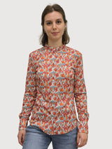 Shirt Collo Coreana F0860 Woman | Re-do-it