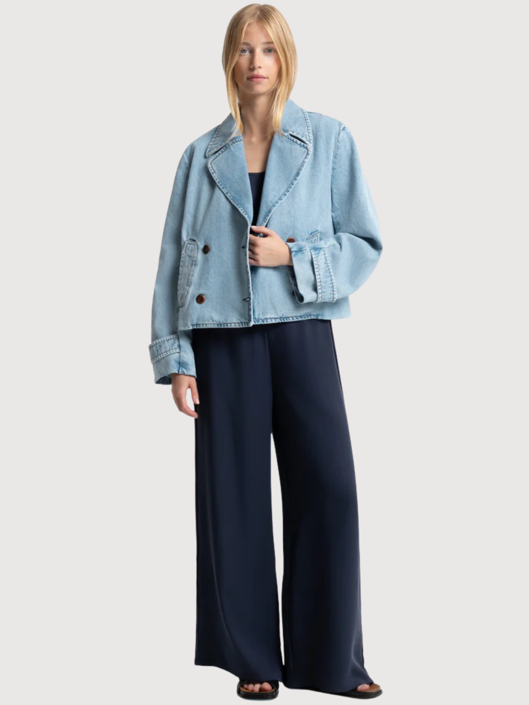 Pantalone Taniya Donna Dress Blues | Kings Of Indigo