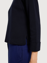 Pullover Milano Dunkelblau Damen Baumwolle | Lanius