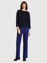 Pullover Milano Dunkelblau Damen Baumwolle | Lanius