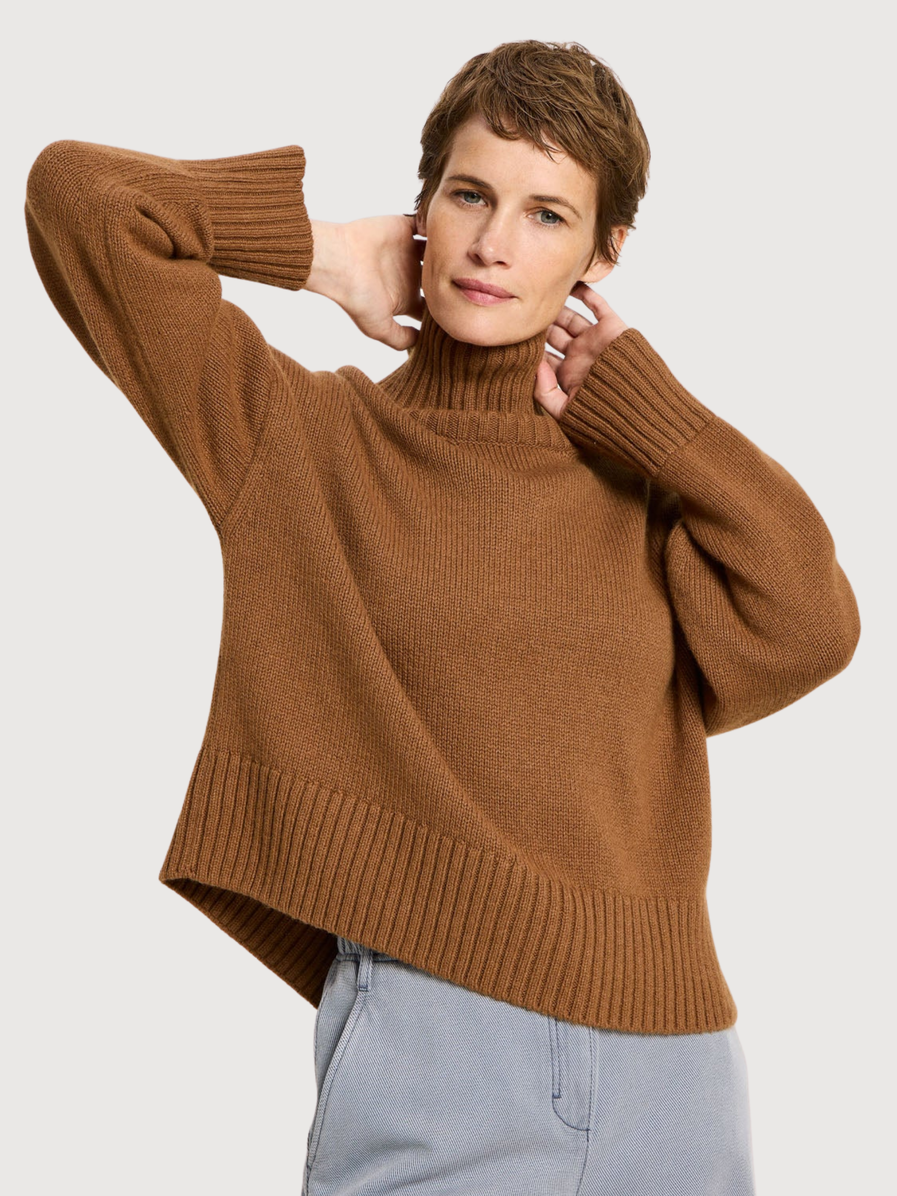 Pullover oversized braun Damen | LANIUS