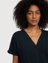 Jumpsuit Viscose Woman Black | Mazine