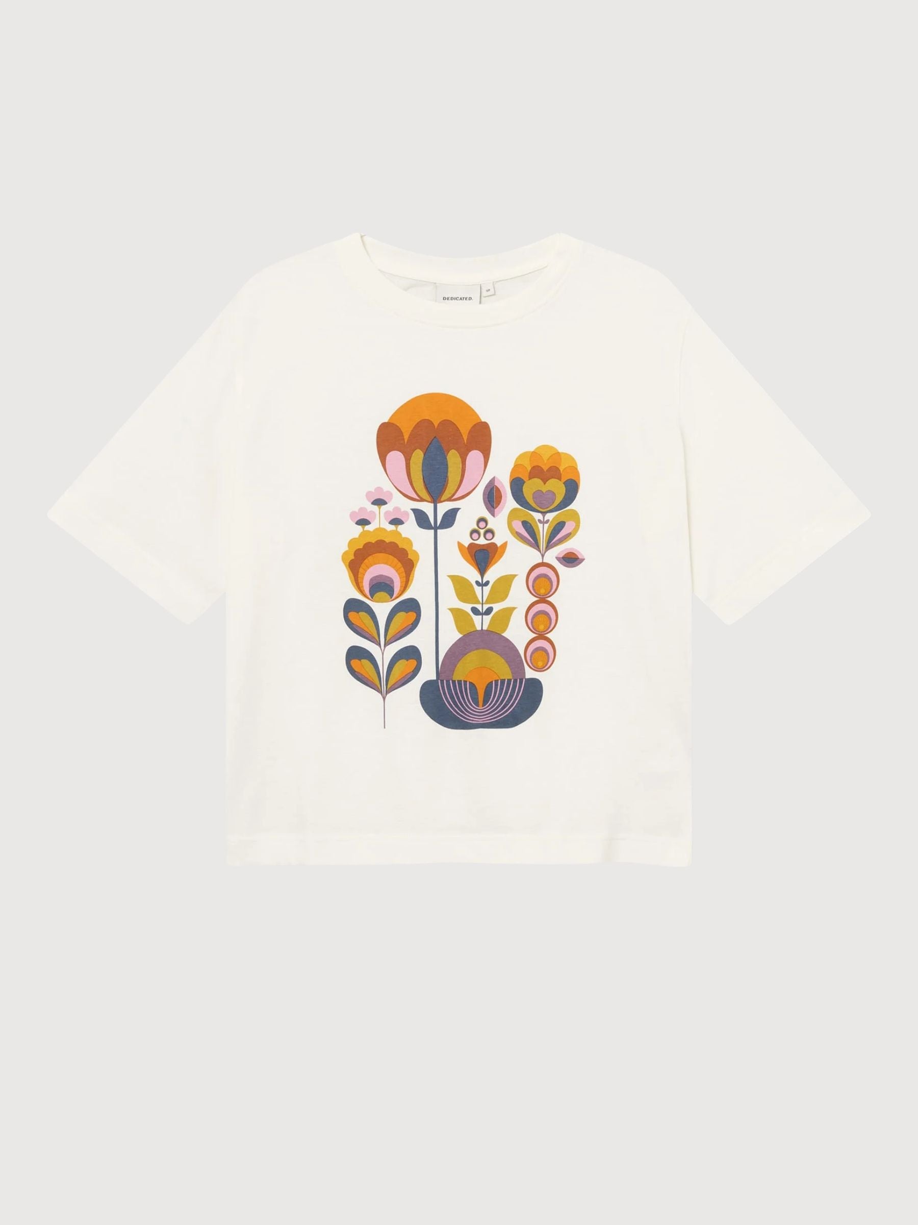 T-Shirt Vadstena Autumn Harvest White | DEDICATED