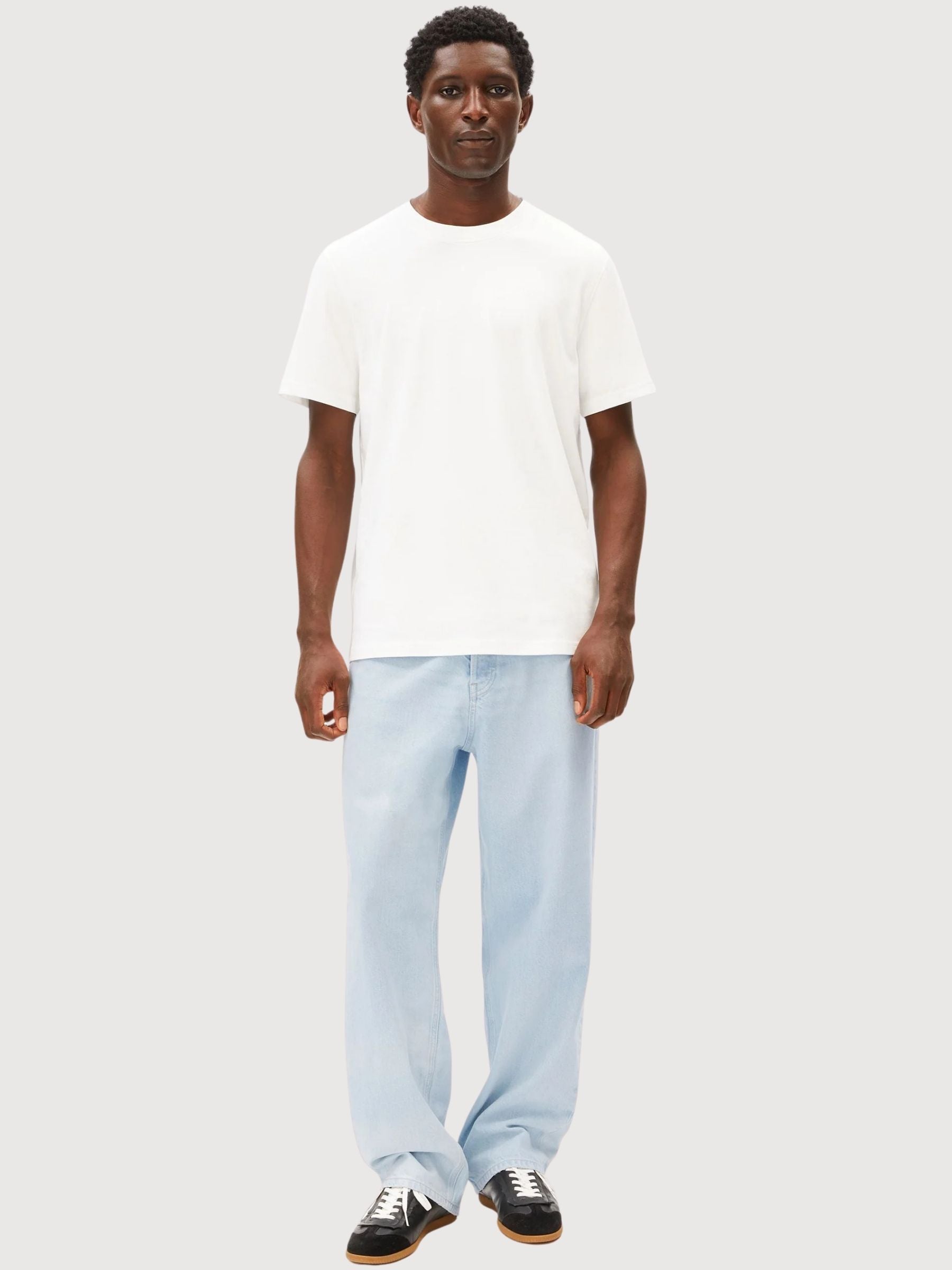 Mid Weight T-Shirt Maarkos White | Armedangels