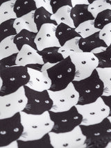 Bikini Pants Slite Pepita Cats Black | Dedicated