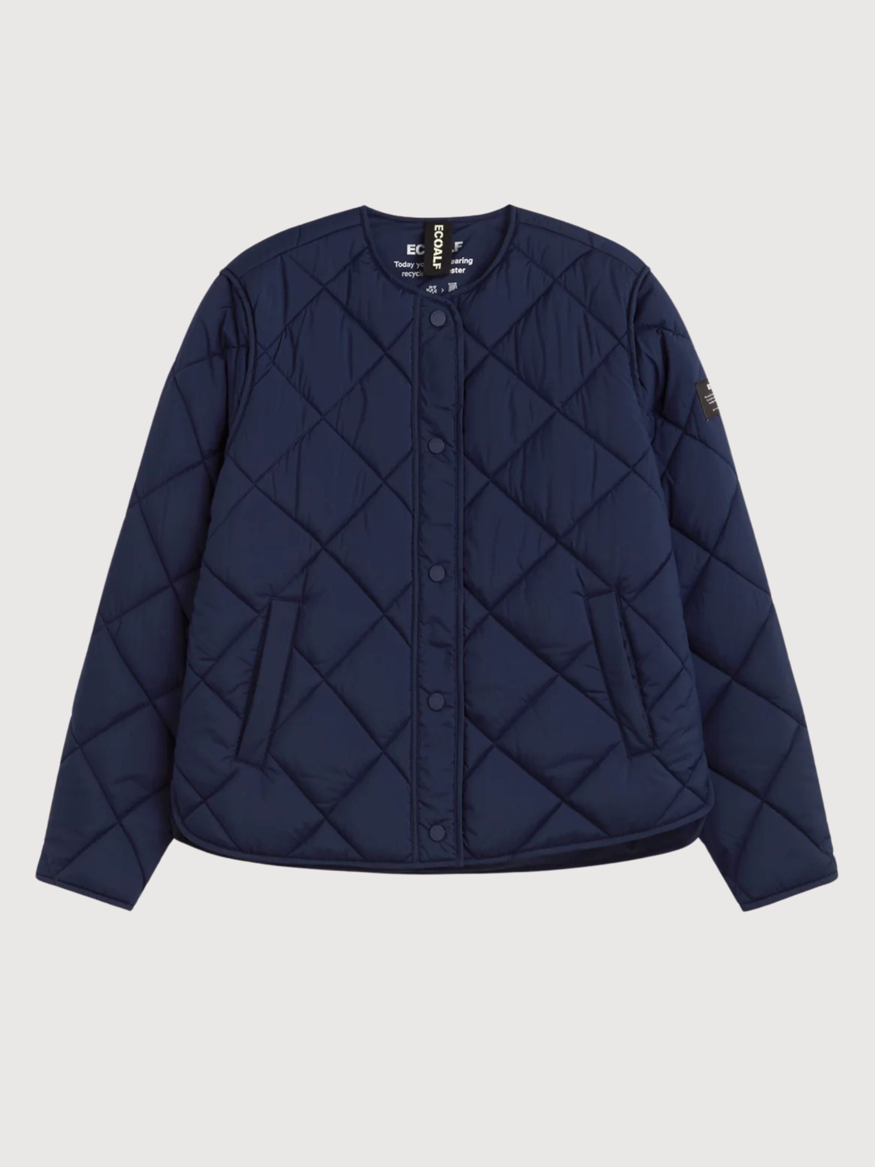 Rhomb Jacket Musa Midnight Blue | Ecoalf