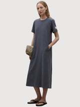 Dress Argento Grey in Organic Cotton | Ecoalf