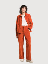 Arbeitsbekleidung Hosen Vara Cordoroy Orange | Dedicated