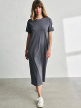 Kleid Argento Grau in Bio-Baumwolle | Ecoalf