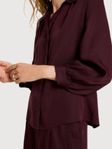 Blouse Tencel Red Woman | Lanius