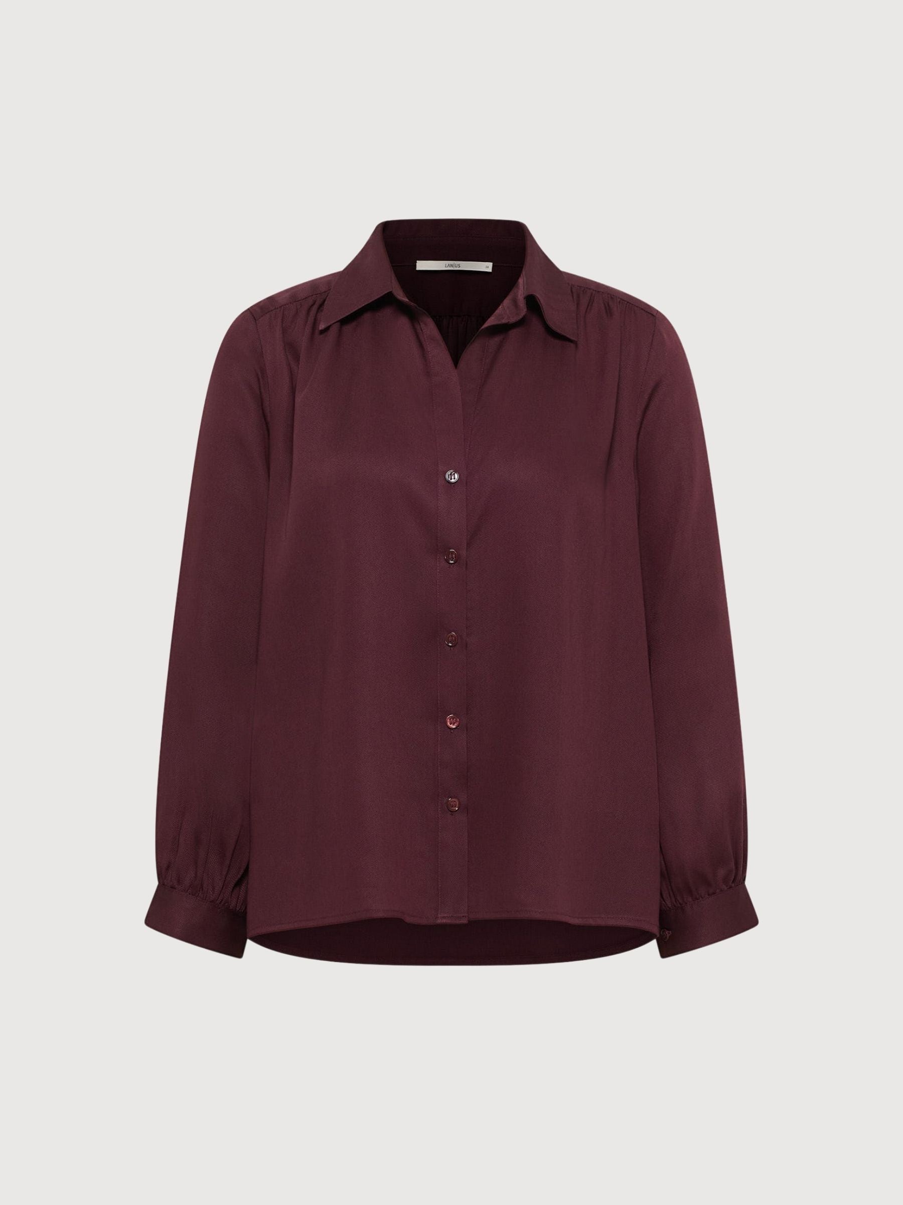 Bluse Tencel Rot Frau | Lanius