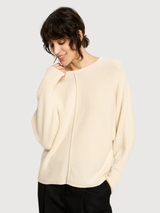 Pullover Batwing Weiß Damen | Lanius