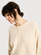 Pullover Batwing Weiß Damen | Lanius