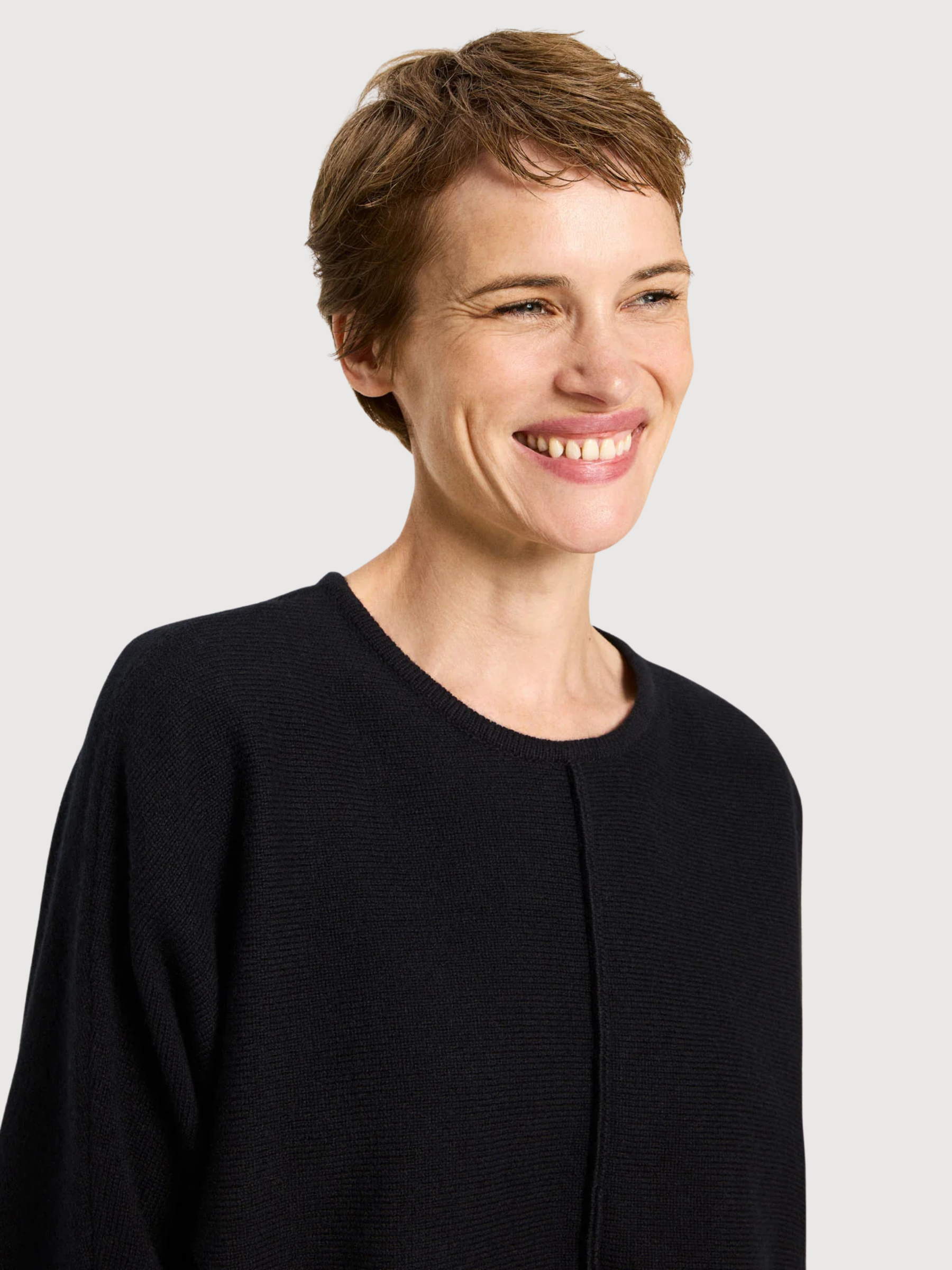 Maglione Fledermaus GOTS Nero