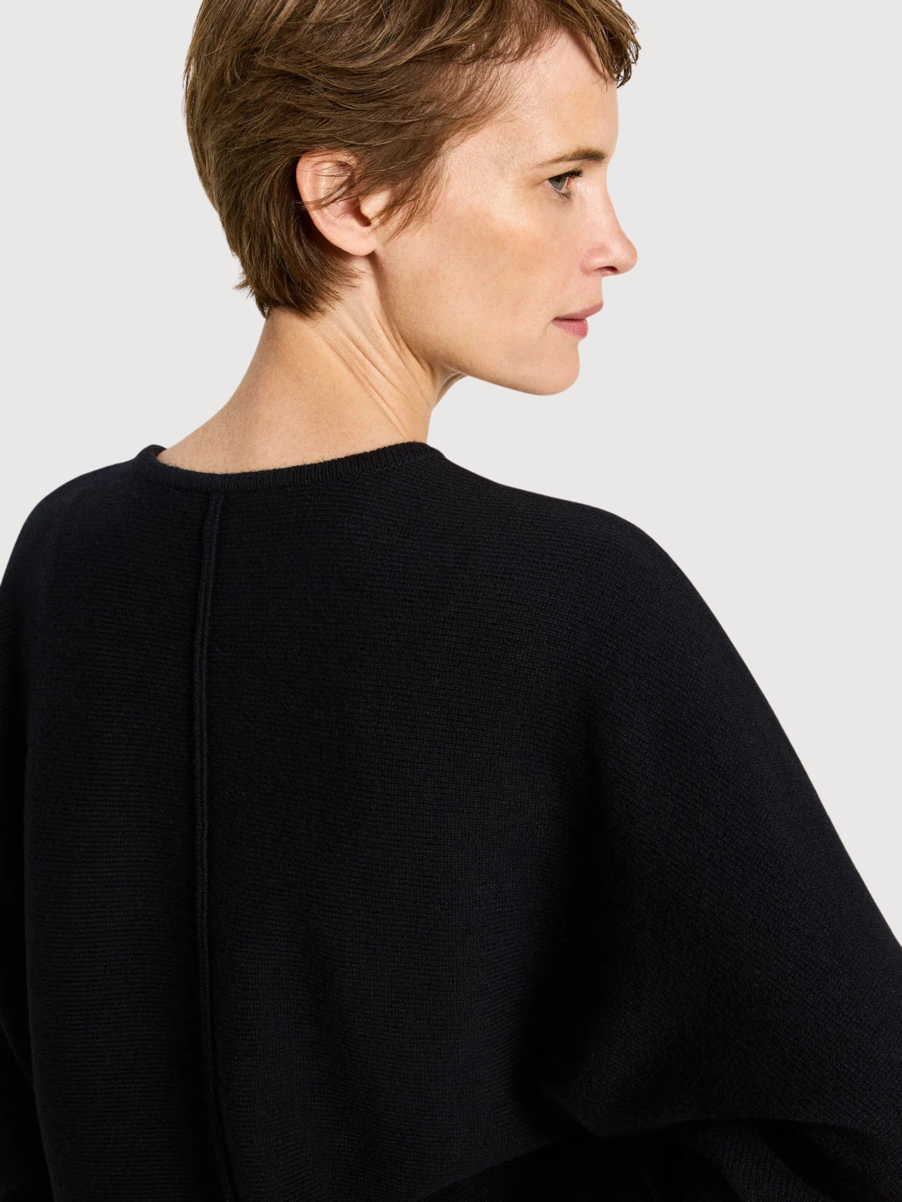 Maglione Fledermaus GOTS Nero