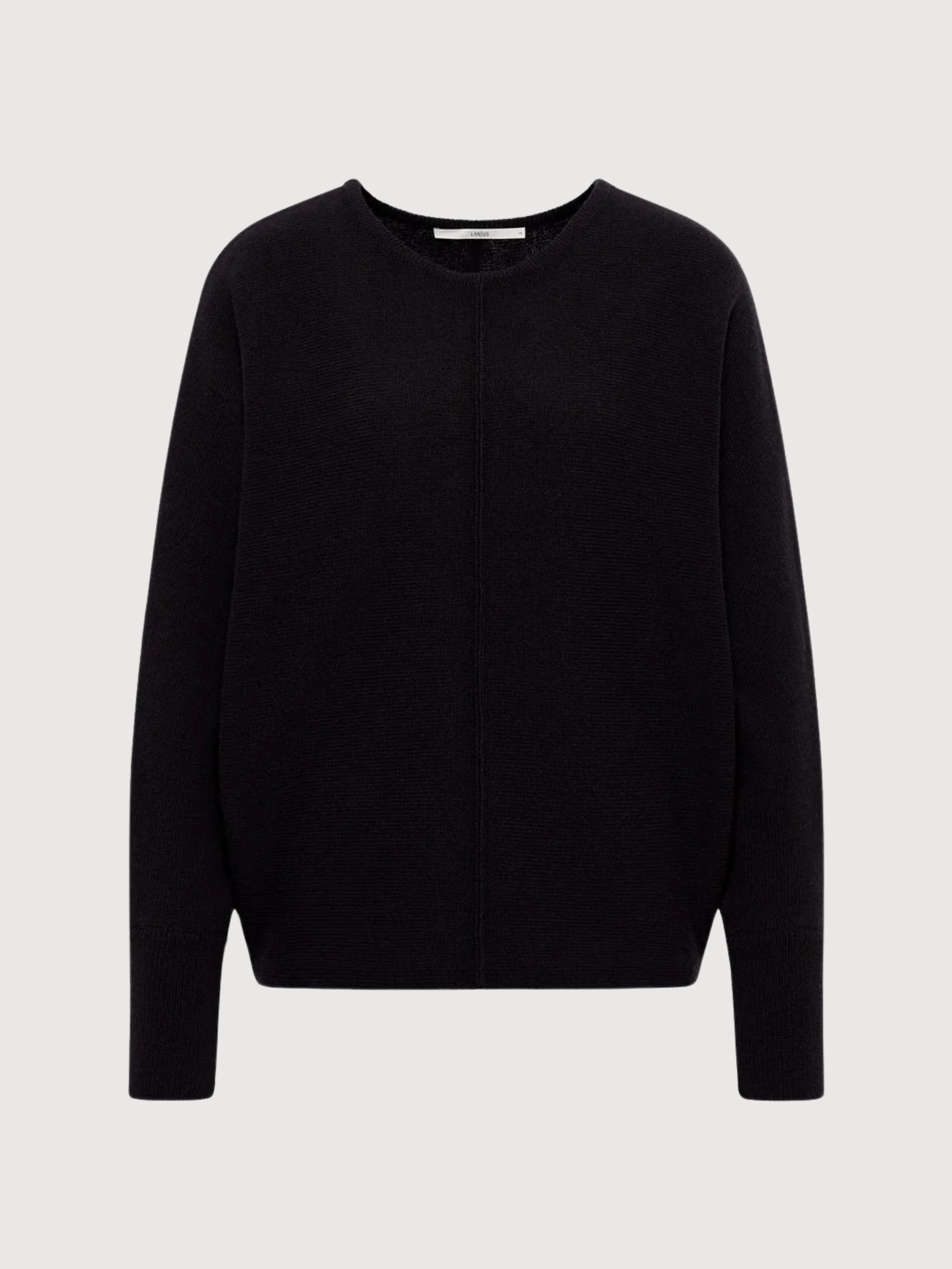 Maglione Fledermaus GOTS Nero