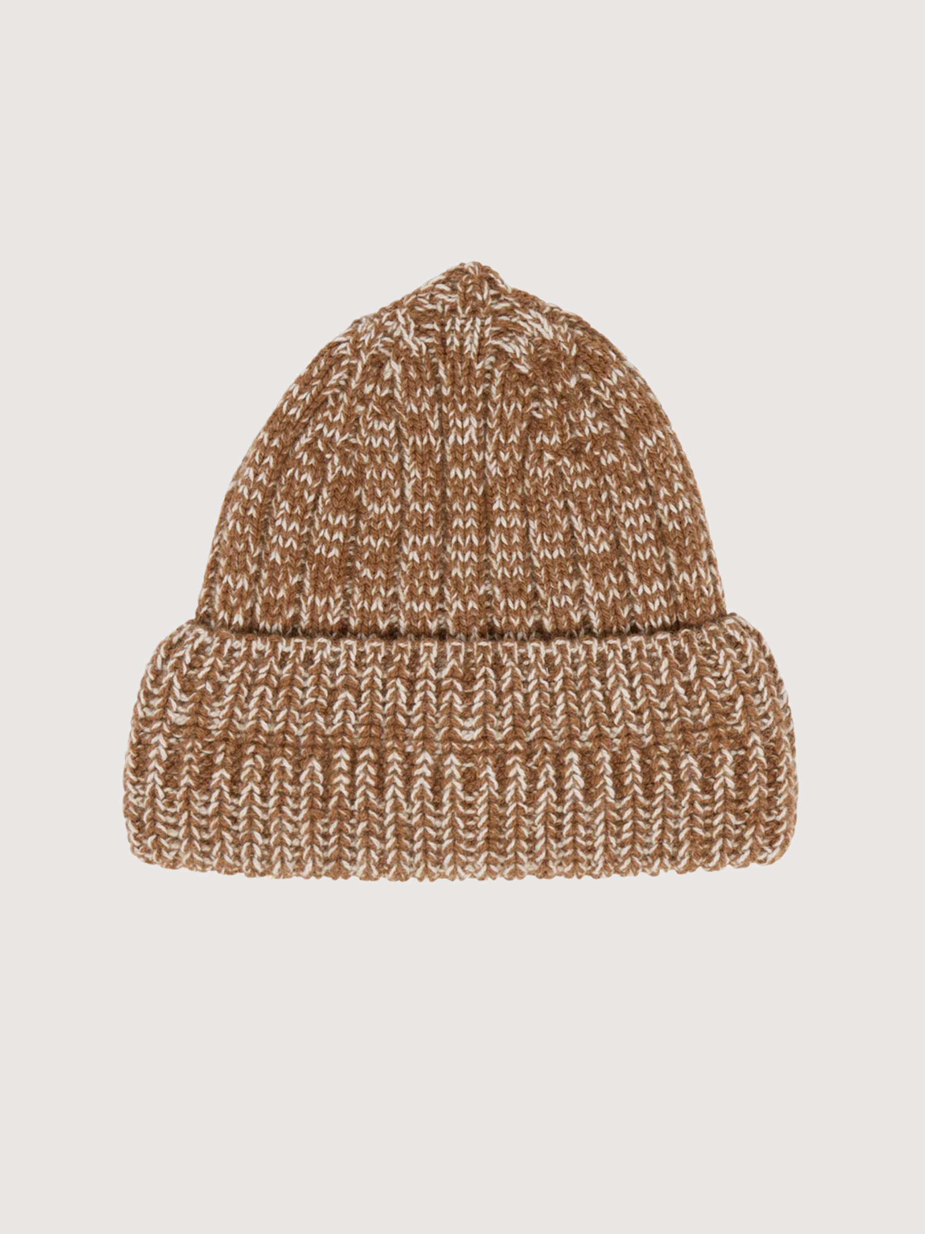 Beanie Strick Braun Unisex | Lanius