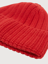 Strickmütze GOTS Red Alert | LANIUS