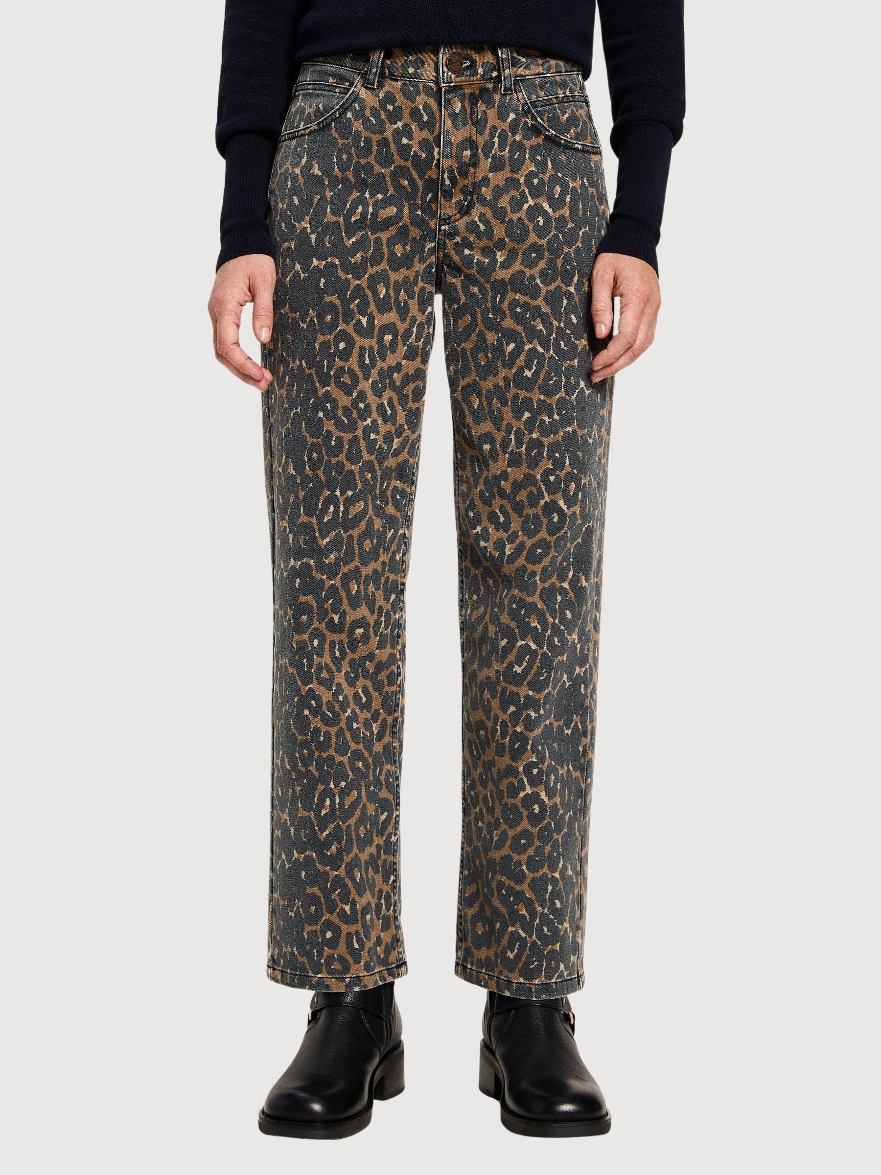 Jeans Relaxed Multicolor Woman Cotton | Lanius