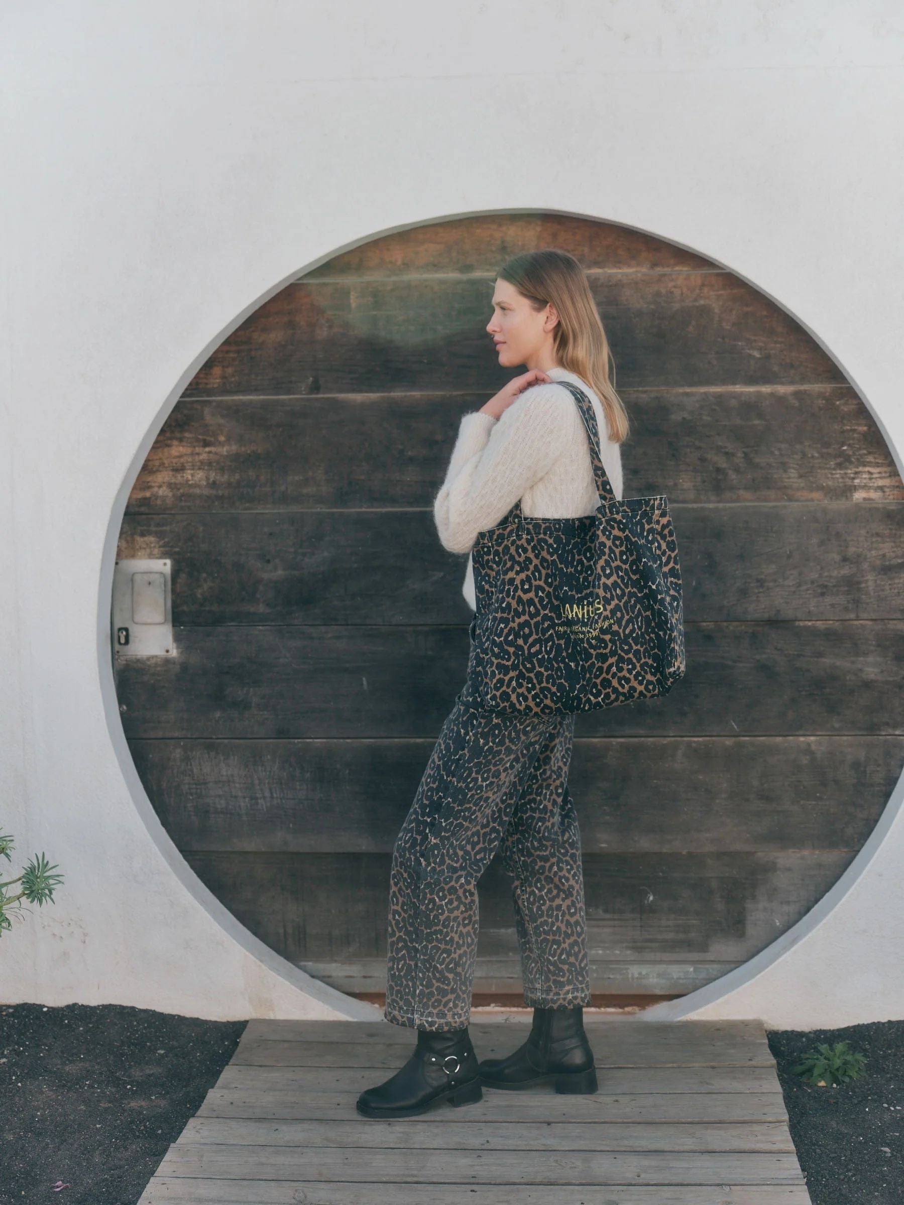 Jeans Relaxed Multicolor Woman Cotton | Lanius