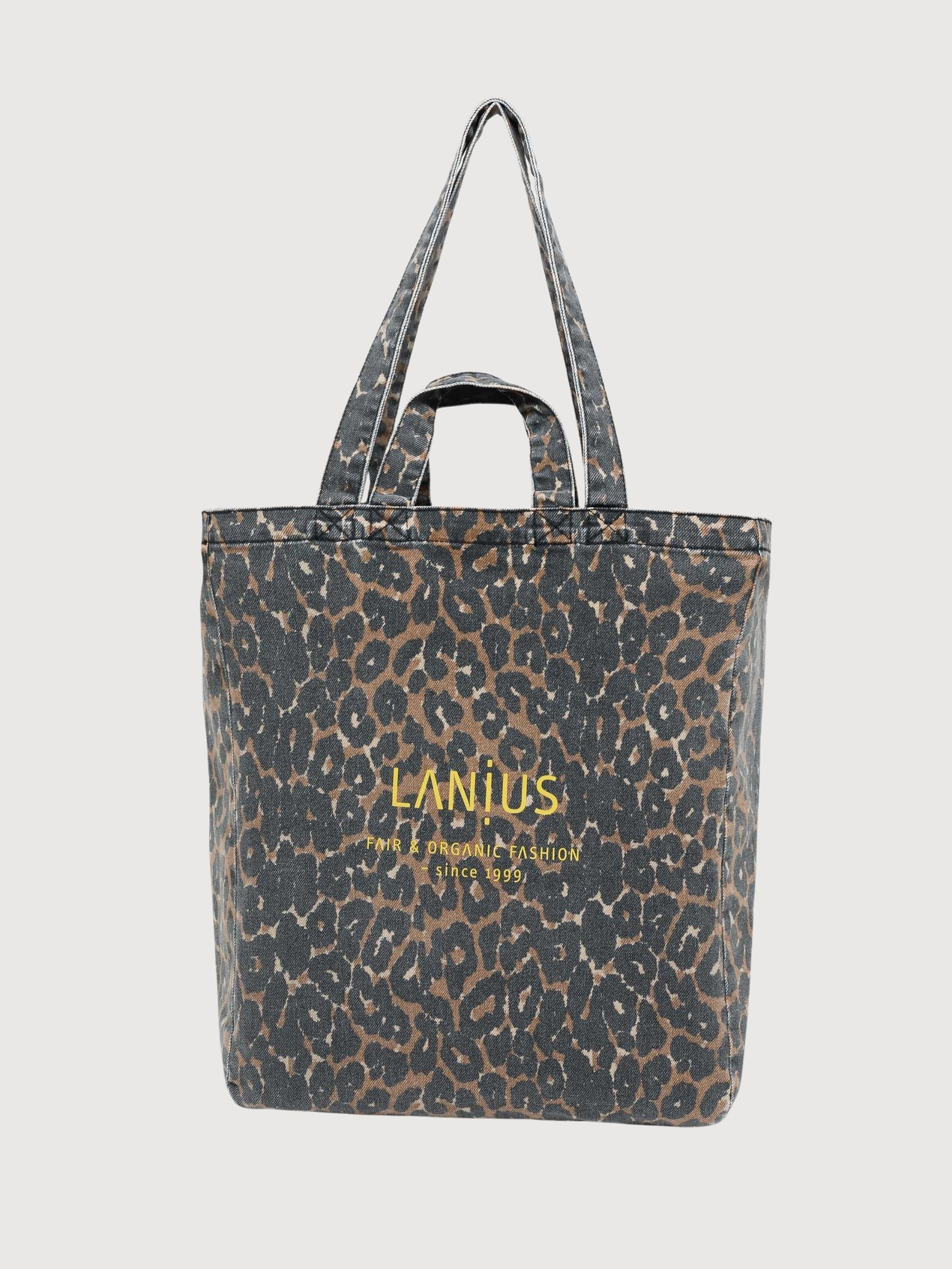 Tasche Print Leo Baumwolle | Lanius