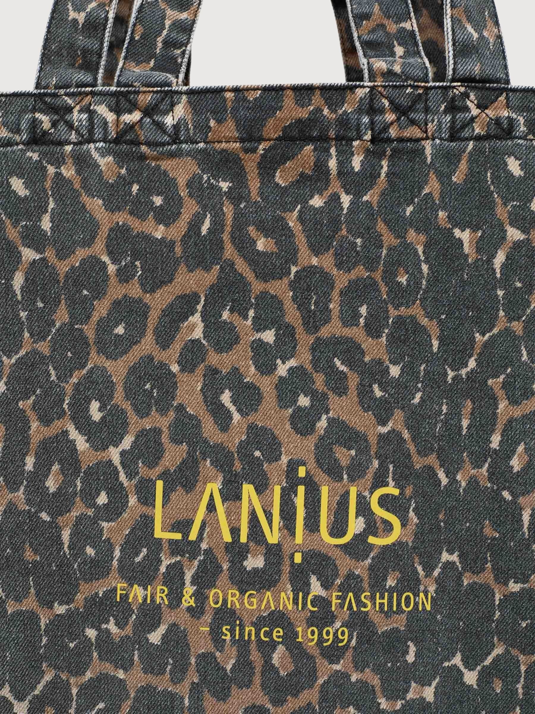 Tasche Print Leo Baumwolle | Lanius