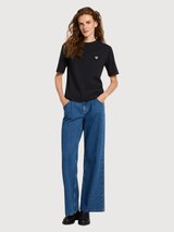 Statementshirt gots black | LANIUS