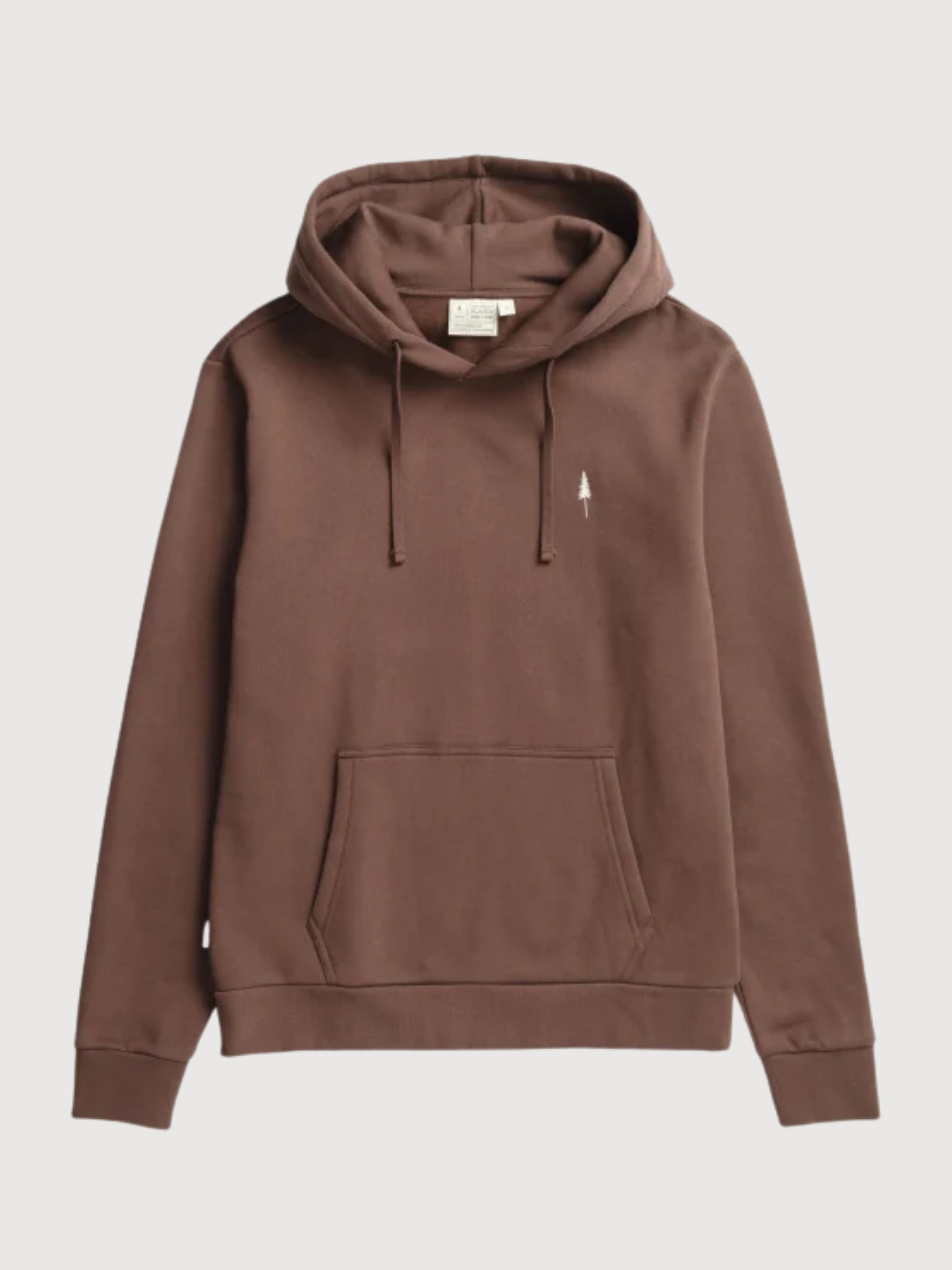Tree Relaxed Brown Organic Cotton Hoodie | NIKIN