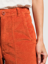 Arbeitsbekleidung Hosen Vara Cordoroy Orange | Dedicated